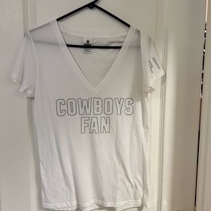 PINK Dallas Cowboys v-neck tshirt